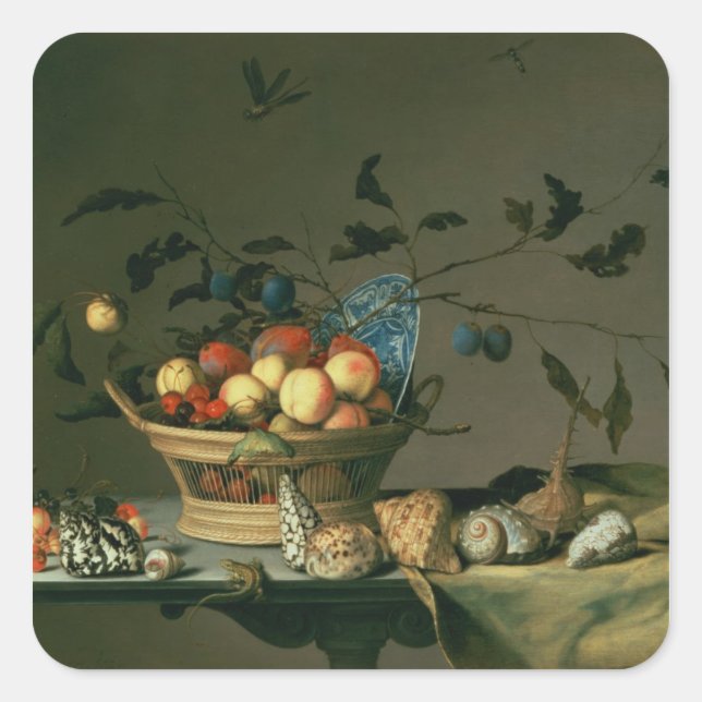 Still Life 2 Square Sticker (Front)