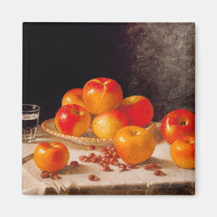 Still Life, Apples and Chestnuts Magnet