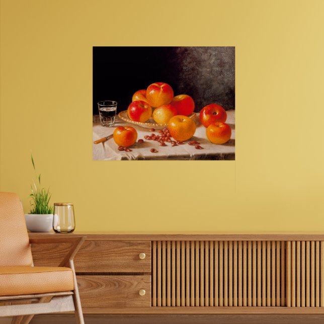 Still Life, Apples and Chestnuts Poster (Living Room 2)