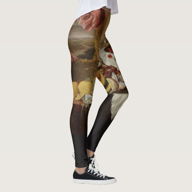 Still Life art leggings (Right)