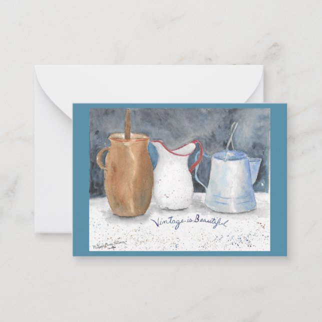 Still Life Art Note Card (Front)
