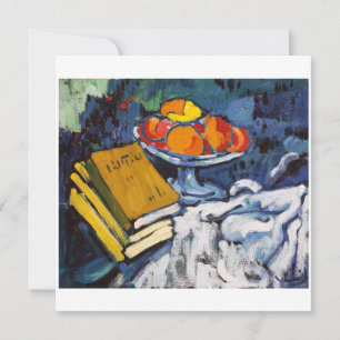 Still Life Books and Bowl   Maurice de Vlaminck  