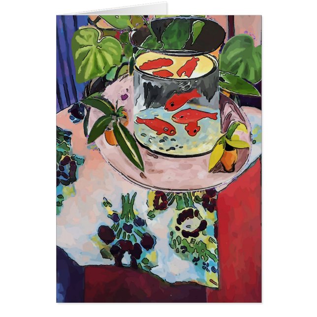 Still Life, Bowl of  Fish (Front)