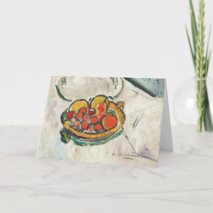 Still Life Bowl of Fruit George Leslie Hunter Card