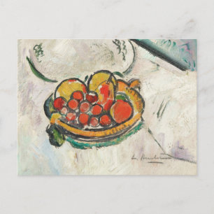 Still Life Bowl of Fruit George Leslie Hunter Postcard