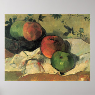 Still Life by Eug�ne Henri Paul Gauguin Poster
