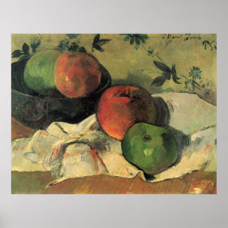 Still Life by Eug�ne Henri Paul Gauguin Poster