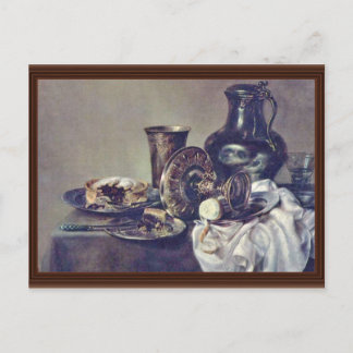 Still Life By Heda, Willem Claesz. (Best Quality) Postcard