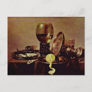 Still Life.,  By Heda, Willem Claesz. Postcard