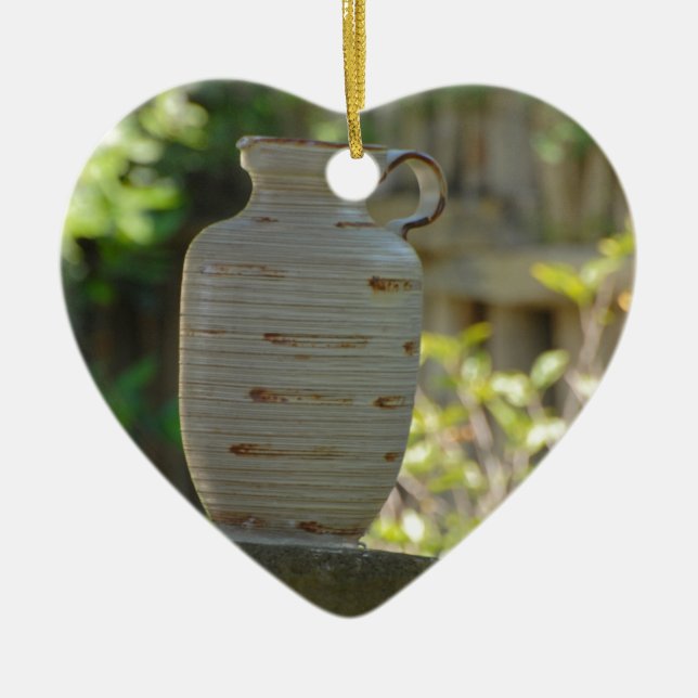 Still Life Ceramic Tree Decoration (Front)