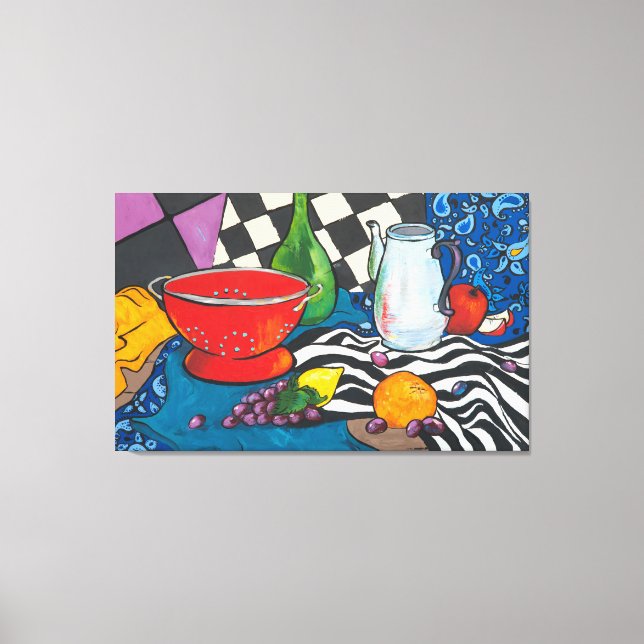 Still Life Creative Fruit Wall Art (Front)