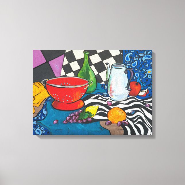 Still Life Creative Fruit Wall Art (Front)