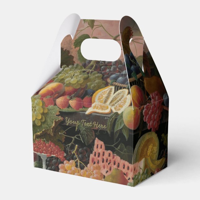 Still Life custom favour boxes (Front Side)