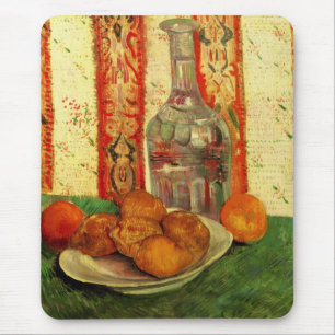 Still Life Decanter and Lemons by Vincent van Gogh Mouse Mat