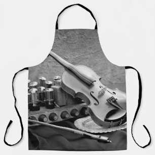 Still life fine art photography on musician techno apron