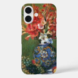 Still Life Flowers and Fruit by Pierre Renoir iPhone 16 Case