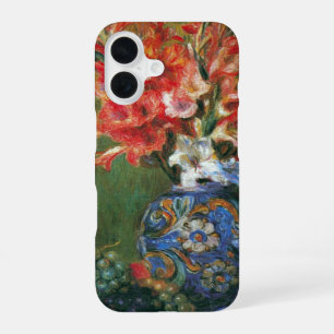 Still Life Flowers and Fruit by Pierre Renoir iPhone 16 Case