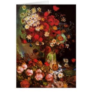 Still Life Flowers in a Vase by Vincent van Gogh