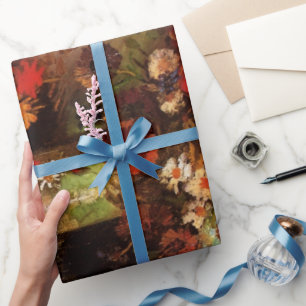 Still Life Flowers in a Vase by Vincent van Gogh Wrapping Paper