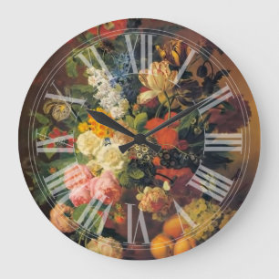 Still Life, Fran van dael Large Clock