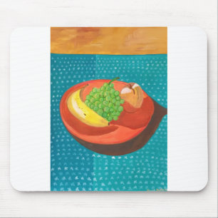 Still Life- Fruit on the Plate Mouse Mat