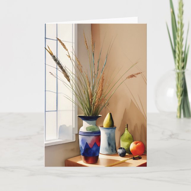 Still Life in Natural Light Card (Front)