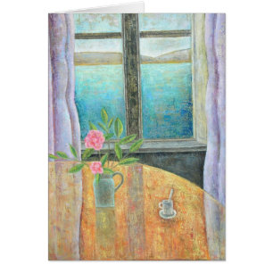 Still Life in Window with Camellia 2012