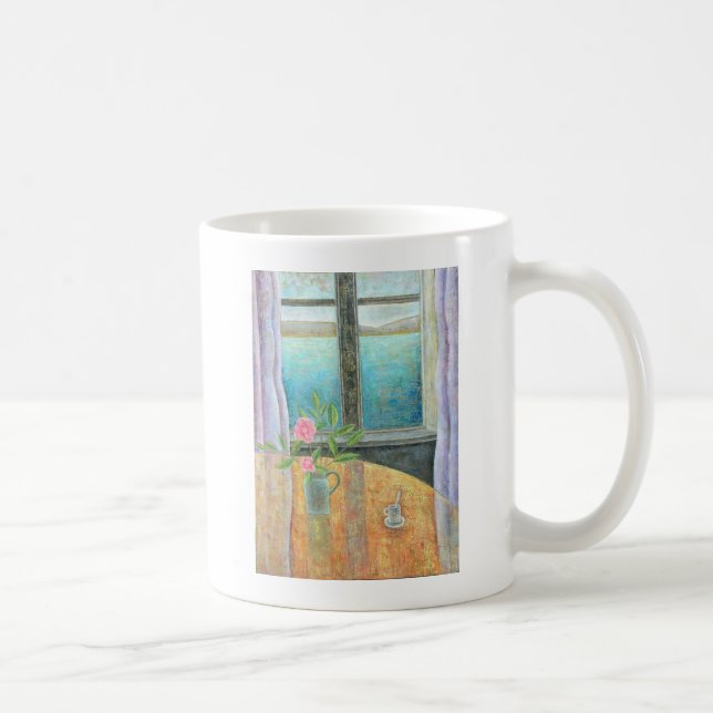 Still Life in Window with Camellia 2012 Coffee Mug (Right)