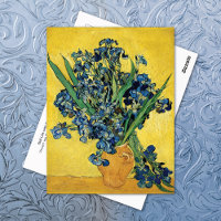 Still Life Irises Clay Pot Vincent van Gogh