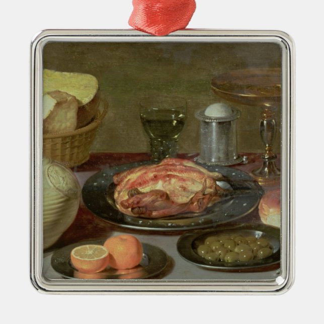 Still Life Metal Tree Decoration (Front)