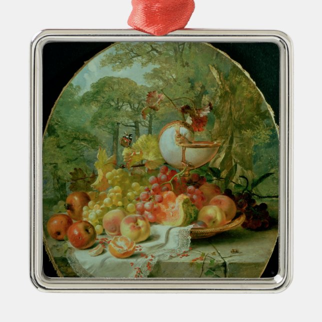 Still Life Metal Tree Decoration (Front)