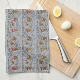 Still Life, mixed media Tea Towel