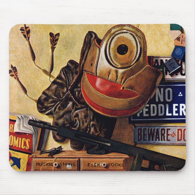 Still Life of Boys Toys Mouse Mat (Front)