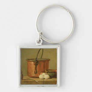 Still Life of Cooking Utensils, Cauldron Key Ring