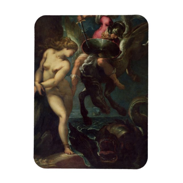 Still Life of Fish, c.1670-80 (oil on canvas) Magnet (Vertical)