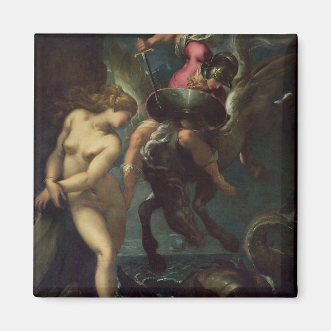 Still Life of Fish, c.1670-80 (oil on canvas) Magnet (Front)