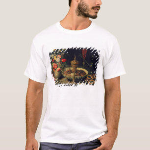 Still Life of Flowers and Dried Fruit, 1611 T-Shirt
