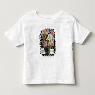 Still life of flowers in a drinking glass toddler T-Shirt