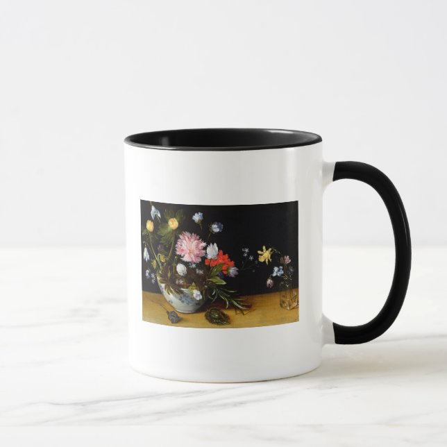 Still Life of Flowers Mug (Right)