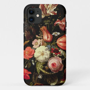 Still Life of Flowers on a Ledge iPhone 11 Case