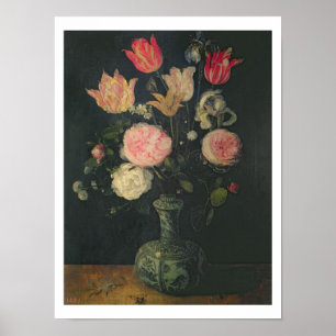 Still Life of Flowers Poster