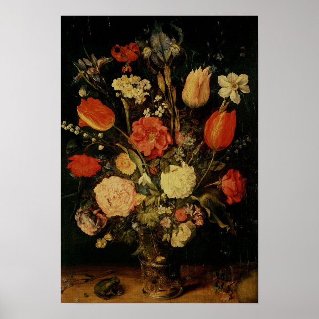 Still Life of Flowers Poster (Front)