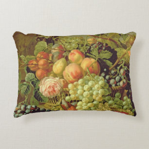 Still Life of Fruit Decorative Cushion