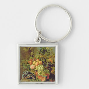 Still Life of Fruit Key Ring