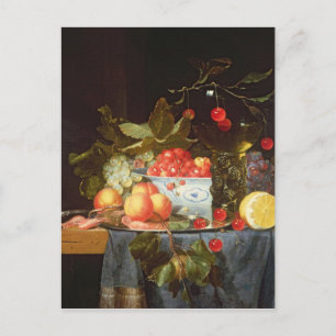 Still Life of Fruit Postcard
