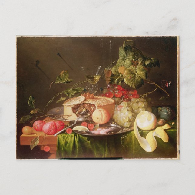 Still Life of Fruit Postcard (Front)