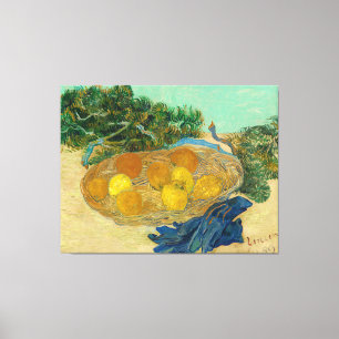 Still Life of Oranges and Lemons Vincent Gogh Canvas Print
