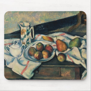 Still Life of Peaches and Pears, 1888-90 Mouse Mat