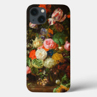 Still life of roses, tulips, a sunflower, 1710