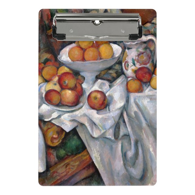 Still Life Oranges - Paul Cezanne Painting Art Mini Clipboard (Front)